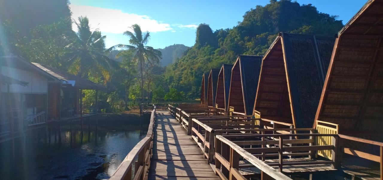 Rammang Rammang Eco Lodge Baloci Eksteriør billede